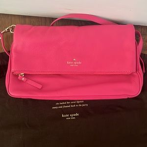Hot pink Kate Spade Crossbody Purse